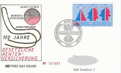 Bundesrep. Deutschland  Nr 1426 Q (1 FDC)