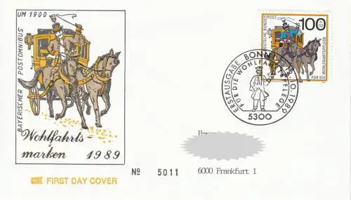 Bundesrep. Deutschland  Nr 1437 - 1439 Q (1437 + 1438 jeweils Markenpaare / 1439 Einzelmarke - 3 FDC)