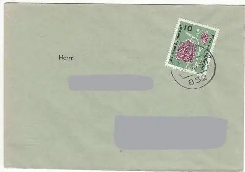 Bundesrep. Deutschland  Nr 392 Q auf Brief mit Tagesstempel