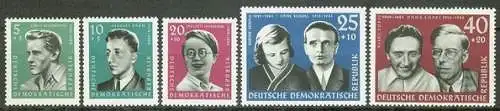 DDR  Nr 849 - 853 Postfrisch / **