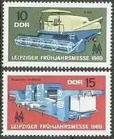 DDR  Nr 1448 - 1449 Postfrisch / **