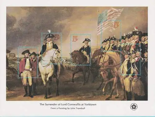 USA  Nr 1257 - 1261  (Block 12) Postfrisch / **