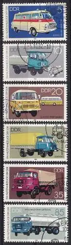 DDR  Nr 2744 - 2749 Q