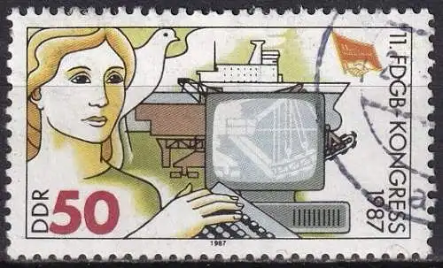 DDR  Nr 3087 Q