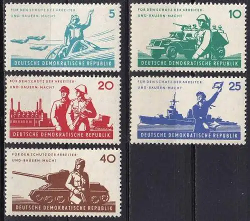 DDR  Nr 876 - 880 Postfrisch / **