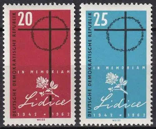 DDR  Nr 891 - 892 Postfrisch / **