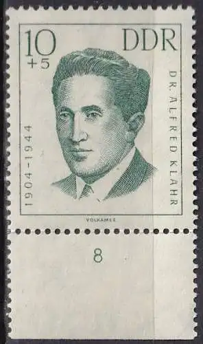 DDR  Nr 919  (Rand mit Reihenzähler) Postfrisch / **