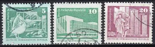 DDR  Nr 2483 v - 2485 v  Q