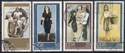 DDR  Nr 3209 - 3212 Q