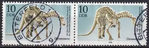 DDR  Nr 3324  Q  (Markenpaar)