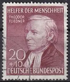 Bundesrep. Deutschland  Nr 158 I  Q  (Type 1 - Markenbild 29 mm hoch)
