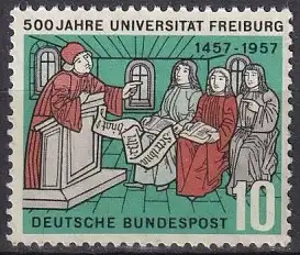 Bundesrep. Deutschland  Nr 256  (Plattenfehler) Postfrisch / **