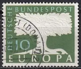 Bundesrep. Deutschland  Nr 268 v  Q  (Plattenfehler)