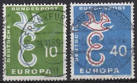 Bundesrep. Deutschland  Nr 295 - 296 Q