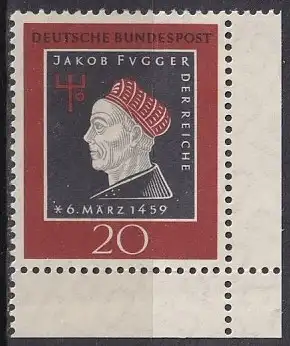 Bundesrep. Deutschland  Nr 307 Postfrisch / **