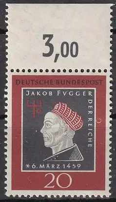 Bundesrep. Deutschland  Nr 307 Postfrisch / **