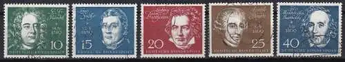 Bundesrep. Deutschland  Nr 315 - 319  Q  (Marken aus Block 2)