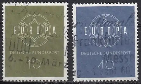Bundesrep. Deutschland  Nr 320 - 321  Q