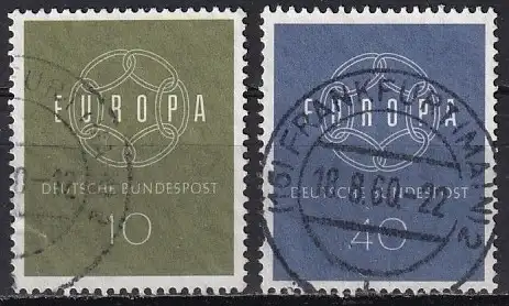 Bundesrep. Deutschland  Nr 320 - 321  Q