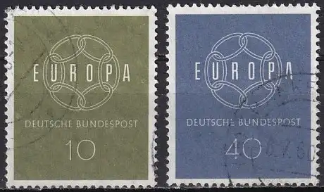 Bundesrep. Deutschland  Nr 320 - 321  Q