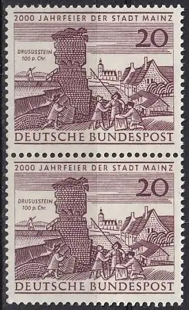Bundesrep. Deutschland  Nr 375  (Markenpaar) Postfrisch / **