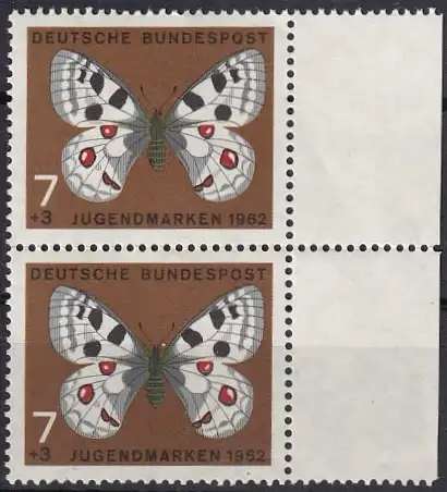 Bundesrep. Deutschland  Nr 376  (Markenpaar) Postfrisch / **