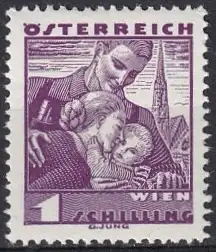 Österreich  Nr 583 * (Falz)