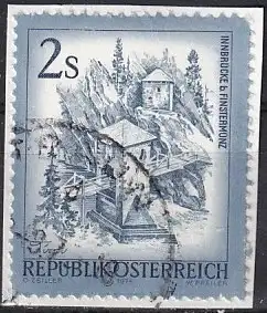 Österreich  Nr 1440 Q  (auf Briefausschnitt)