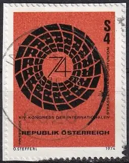 Österreich  Nr 1453 Q  (auf Briefausschnitt)
