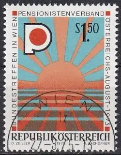 Österreich  Nr 1490 Q (Stempel vom Ausgabetag)