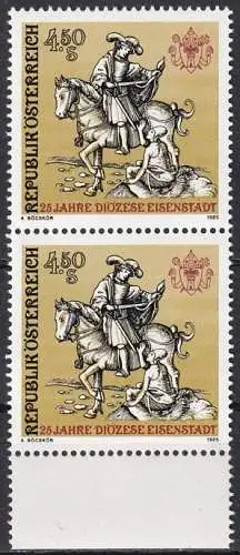 Österreich  Nr 1830 (Markenpaar) Postfrisch / **