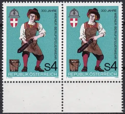 Österreich  Nr 1861 (Markenpaar) Postfrisch / **