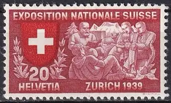 Schweiz  Nr 339 Postfrisch / **