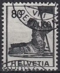 Schweiz  Nr 380 Q - Doppelprägung (Re-entry)