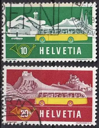 Schweiz  Nr 586 Q - 587 Q