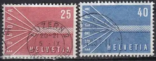 Schweiz  Nr 646 y Q  -  647 y Q