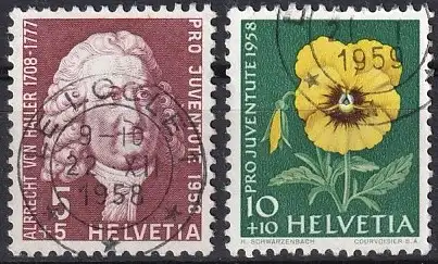 Schweiz  Nr 663 - 664 Q