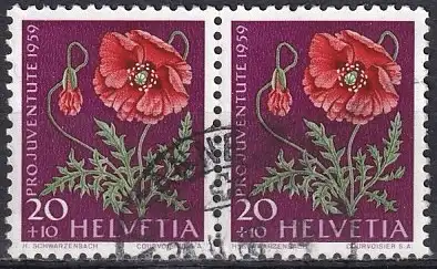 Schweiz  Nr 689 Q  (Markenpaar)