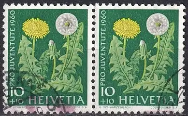 Schweiz  Nr 723 Q  (Markenpaar)