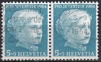 Schweiz  Nr 803 Q  (Markenpaar)