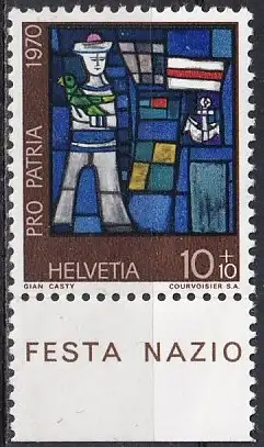 Schweiz  Nr 925 Postfrisch / **