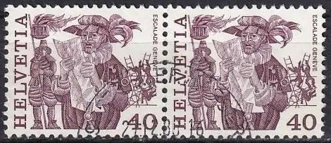 Schweiz  Nr 1104 A Q  (Markenpaar)