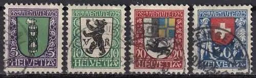 Schweiz  Nr 214 Q  -  217 Q