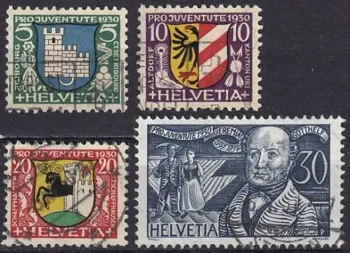 Schweiz  Nr 241 Q  -  244 Q