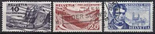 Schweiz  Nr 247 Q  -  249 Q