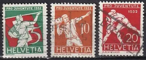 Schweiz  Nr 262 Q  -  264 Q