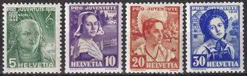 Schweiz  Nr 306 - 309 Postfrisch / **