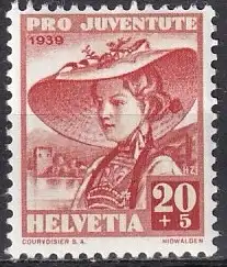 Schweiz  Nr 361 Postfrisch / **