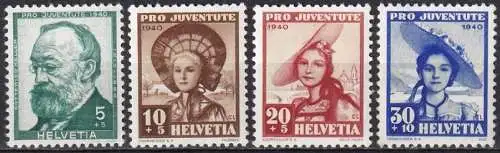 Schweiz  Nr 373 - 376 Postfrisch / **