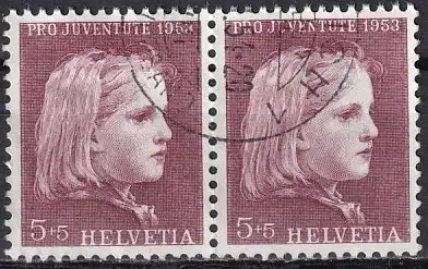 Schweiz  Nr 588 Q  (Markenpaar)